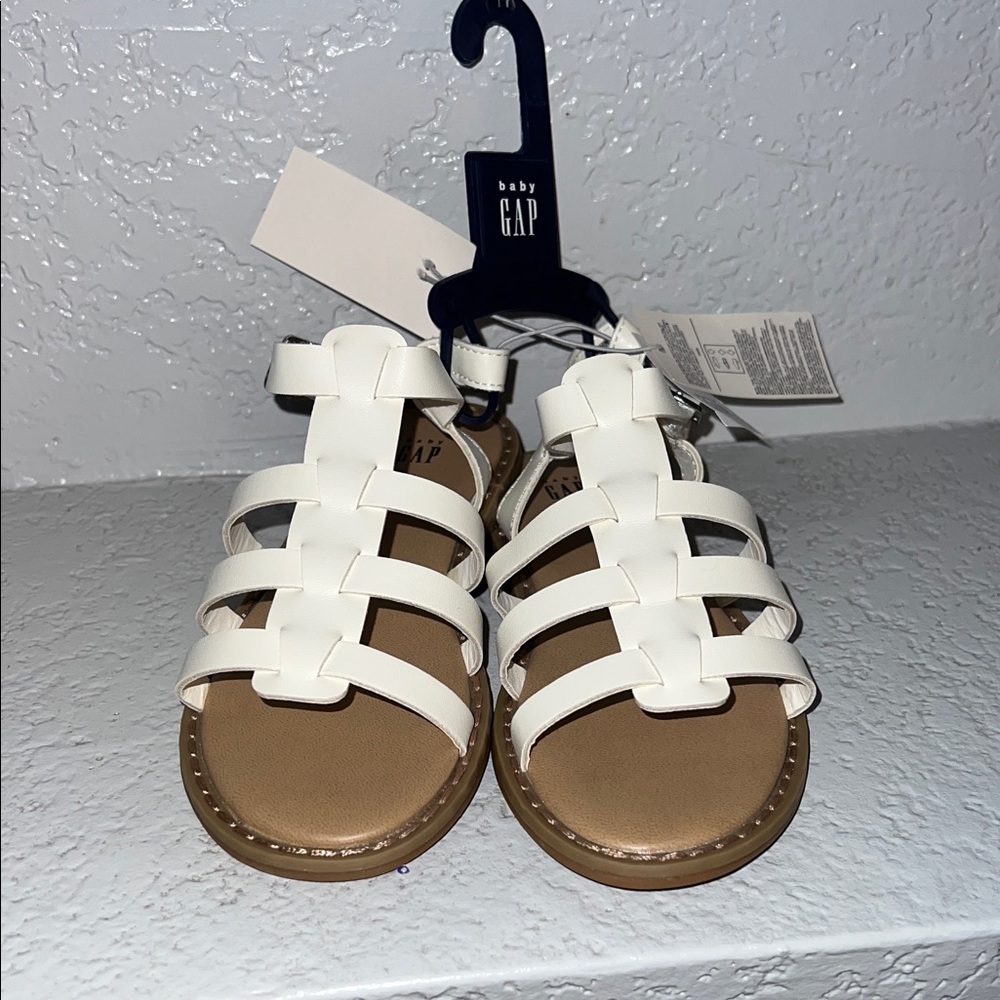 GAP Cream Kids Sandals